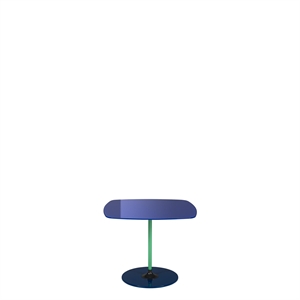 Kartell THIERRY Couchtisch 50x50 Blau