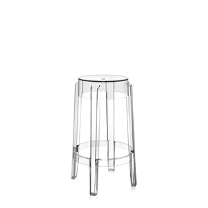 Kartell Charles Ghost Barhocker H65 Kristall