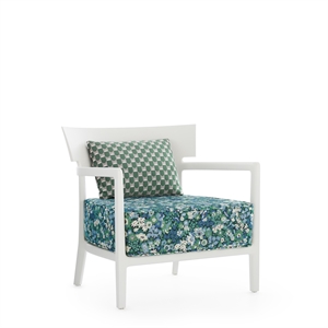 Kartell CARA MAT Liberty Artemis Outdoor-Sessel Weiß/Salbei
