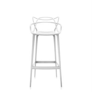 Kartell Masters Barhocker H75 Weiß