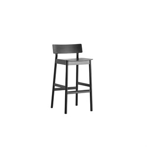 Woud Pause Barhocker 2.0 Niedrig Schwarz