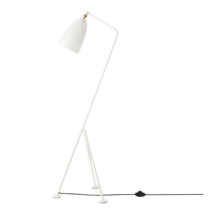 GUBI Grossman Collection Gräshoppa Stehlampe , Glänzendes Weiß