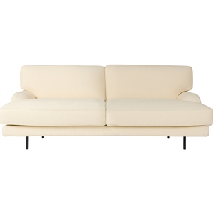 Gubi Flaneur 2-Sitzer-Sofa Schwarz/ Bouclé 001