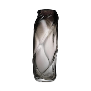 Ferm Living Water Swirl Vase Hoch Grau