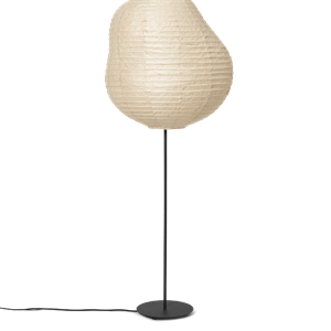 Ferm Living Kurbis Stehlampe Hoch Natur/ Schwarz