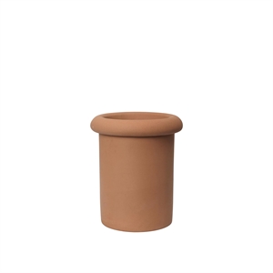 Ferm Living Rollo Blumentopf H36 Terrakotta