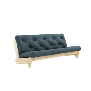 Karup Fresh Sofa, Klar Lackiertes Kiefernholz/757 Petrolblau