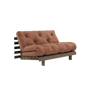 Karup Roots Schlafsofa 140x200 Johannisbrotbraun/759 Lehmbraun