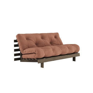 Karup Roots Schlafsofa 160x200 Johannisbrotbraun/759 Lehmbraun