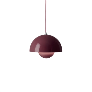 &Tradition Flowerpot VP1 Pendelleuchte Dark Plum