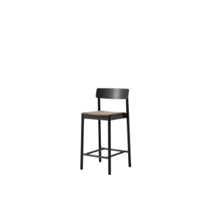 &Tradition Betty TK14 Thekenstuhl, Esche Schwarz lackiert/Fuse