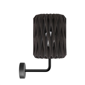 Pilke Signature 18 Wandlampe mit Arm Schwarz