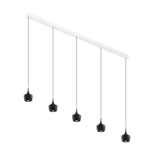Intra Lighting Biba Edgy Pendelleuchte Onyx