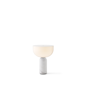 New Works Kizu Tischlampe Tragbarer Weiß Marmor