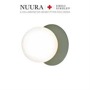 Nuura X Emili Sindlev Liila 1 Wandlampe Medium Hopeful Green/Opal