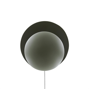 Globen Lighting Orbit Wandlampe Moosgrün