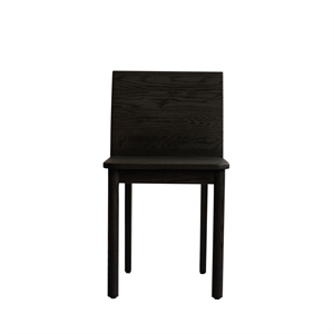 101 Copenhagen Brutus Esszimmerstuhl Slim Kaffee Schwarz/Eiche