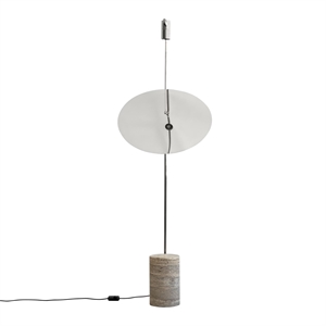 101 Copenhagen Stehlampe "The Moon" , Chrom