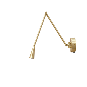 101 Copenhagen Schlangen Wandlampe Messing