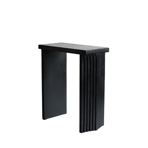 101 Copenhagen Arc Konsolentisch Silber Travertin