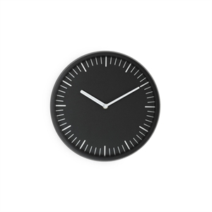 Normann Copenhagen Day Wanduhr Schwarz