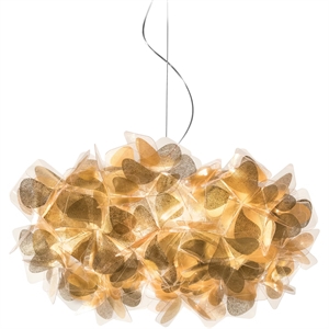 SLAMP Clizia Mama Non Mama Pendelleuchte Klein Gold/ Transparent Draht