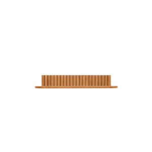 Andersen Furniture Säulenregal, Groß, Geölte Natur-Eiche