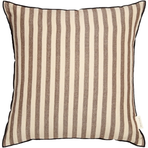 Decotique Outline Stripe Kissen 50x50 Dunkelbraun