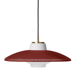 Warm Nordic Opal Shade Pendel Dunkelrot