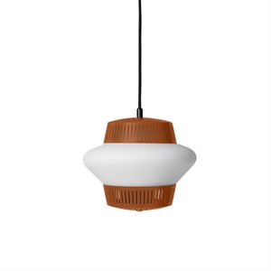 Warm Nordic Opal Arch Pendel Rostrot