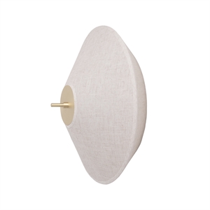 Edgeform Tafta Wand-/ Deckenleuchte Ø40 Natur