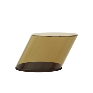 NORR11 Kippbarer Couchtisch Bernstein/Glas