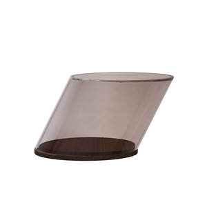 NORR11 Kippbarer Couchtisch Rauchglas/Glas