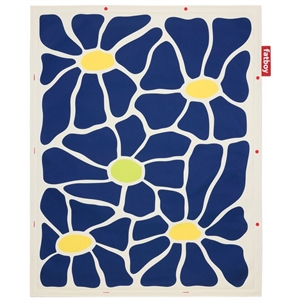 Fatboy Flying Carpet Teppich 140x180 cm Marineblau/ Creme