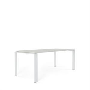 Kartell FOUR Soft-Touch Schreibtisch 190x90 Weiß