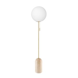 Globen Lighting Torrano Stehlampe Beige Travertin