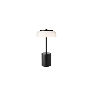 Nuura Blossi Tragbare Lampe Mini Schwarz/Opal