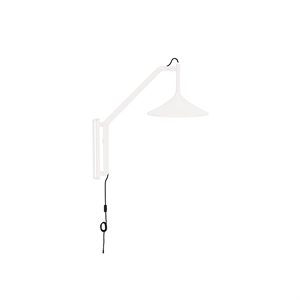 FDB Furniture U18 Hasle Wandlampe Austernweiß