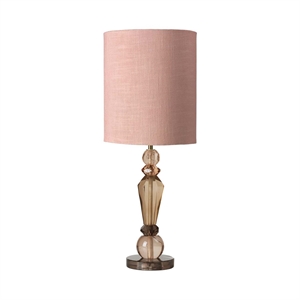 Cozy Living Caia Tischlampe Nougat/Dusty Rose