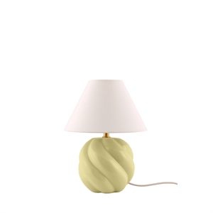 Globen Lighting Dahlia 24 Tischlampe Buttergelb