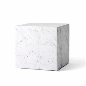 Audo Plinth Couchtisch Kubik Carrara Marmor