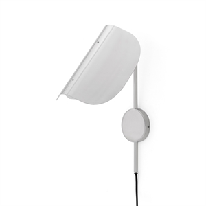 Audo Wing Wandlampe, Poliertes Aluminium