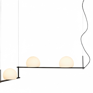 Estiluz Circ Pendelleuchte Schwarz