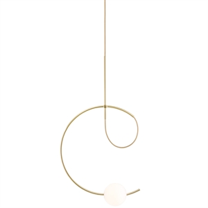 Estiluz Loop Pendelleuchte Gold