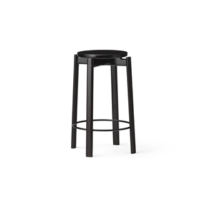 Audo Passage Barhocker Eiche Dunkel Lackiert H65