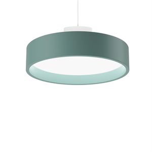 Louis Poulsen LP Circle Pendelleuchte Opal Diffuser Ø26 3000K & Dali/ Schalter-Dim Pale Petroleum