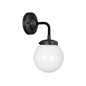 Globen Lighting Alley 1 Wandlampe 1 Schwarz/ Weiß