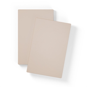 Fachbodenregal für Großen Schrank mit 1 Tür, 2er-Set, Pilzform