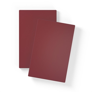 Fachbodenregal für Großen Schrank mit 1 Tür, 2er-Set, Bordeaux