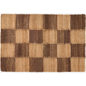 Decotique Chess Fußmatte 60x90 Jute/Braun